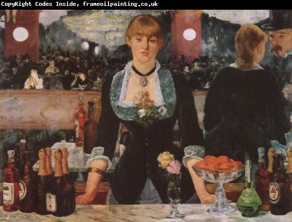 Edouard Manet A Bar at the Follies-Bergere